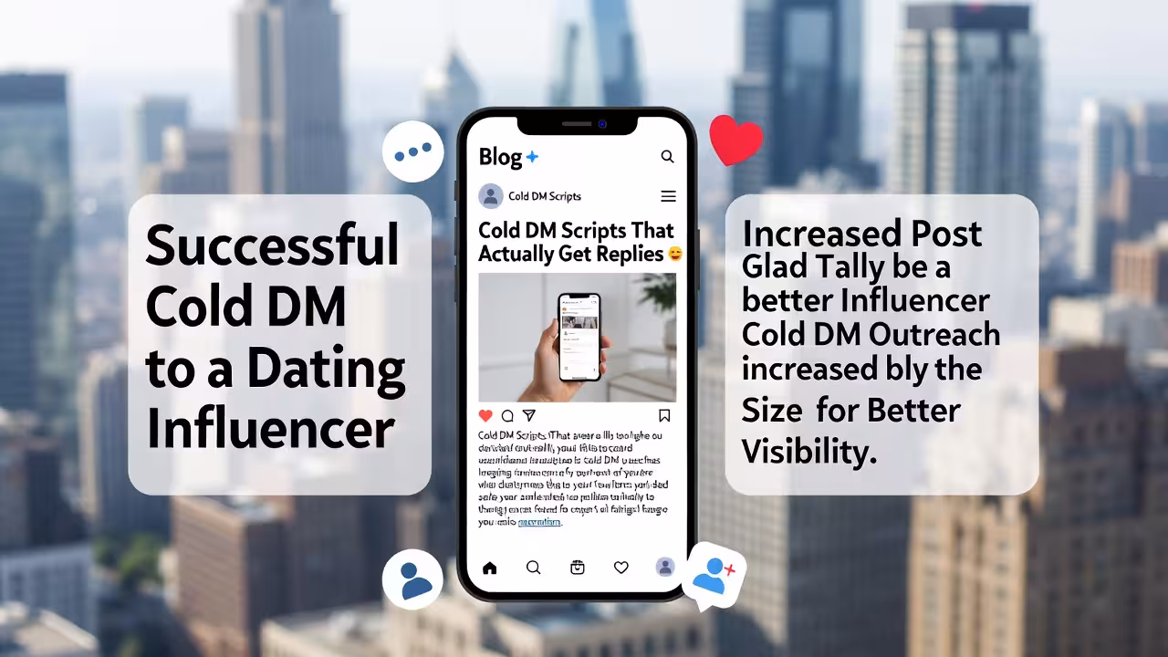 Cold DM Scripts for Recruiting Dating Influencers