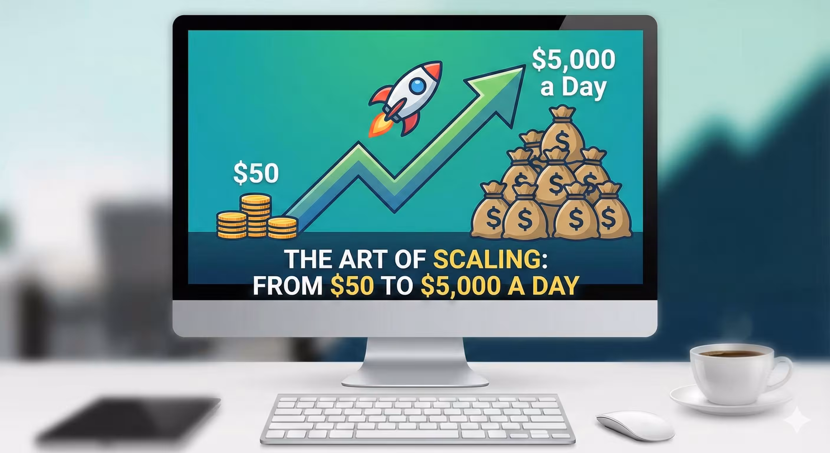 The Art of Scaling: From $50 to $5,000 a Day