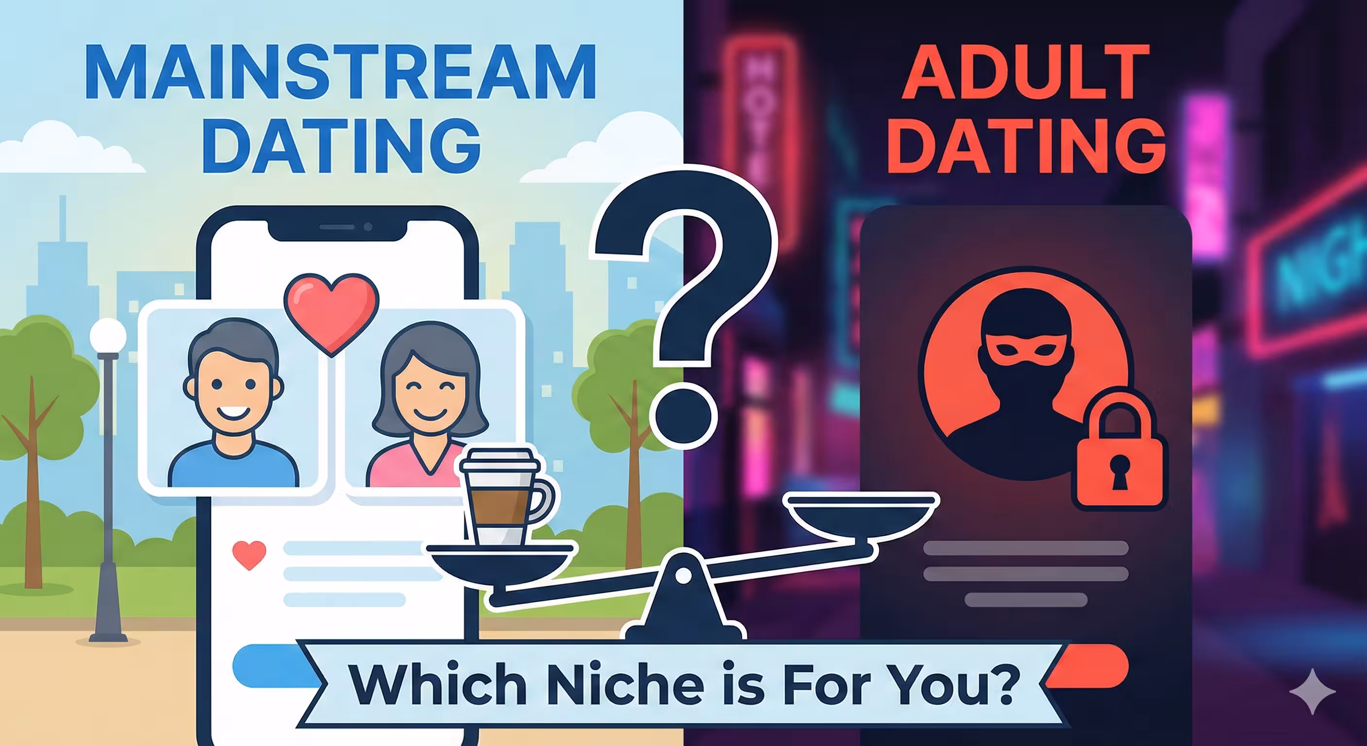 Adult vs. Mainstream Dating: Which Niche is For You?
