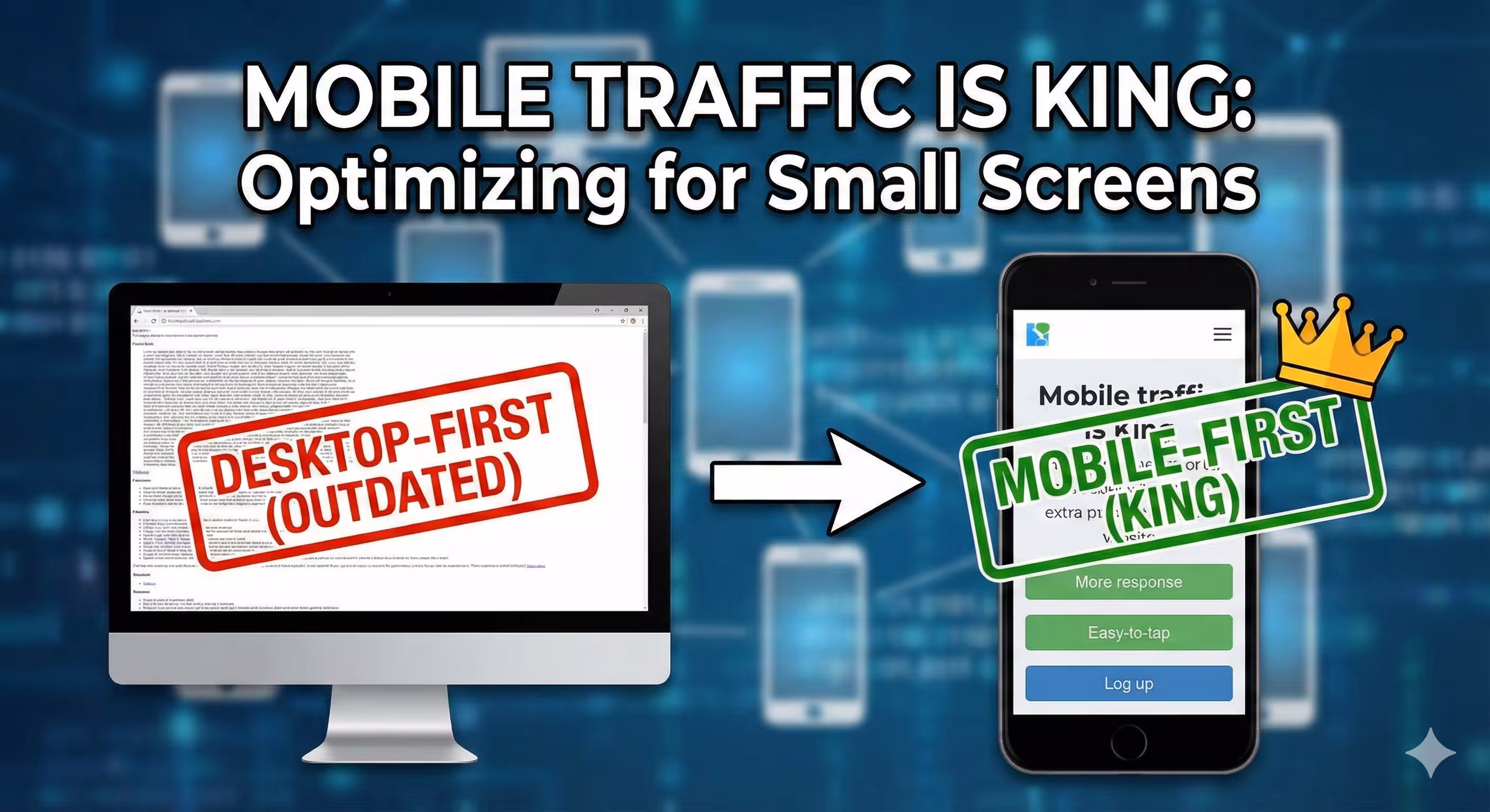 Mobile Traffic is King: Optimizing for Small Screens