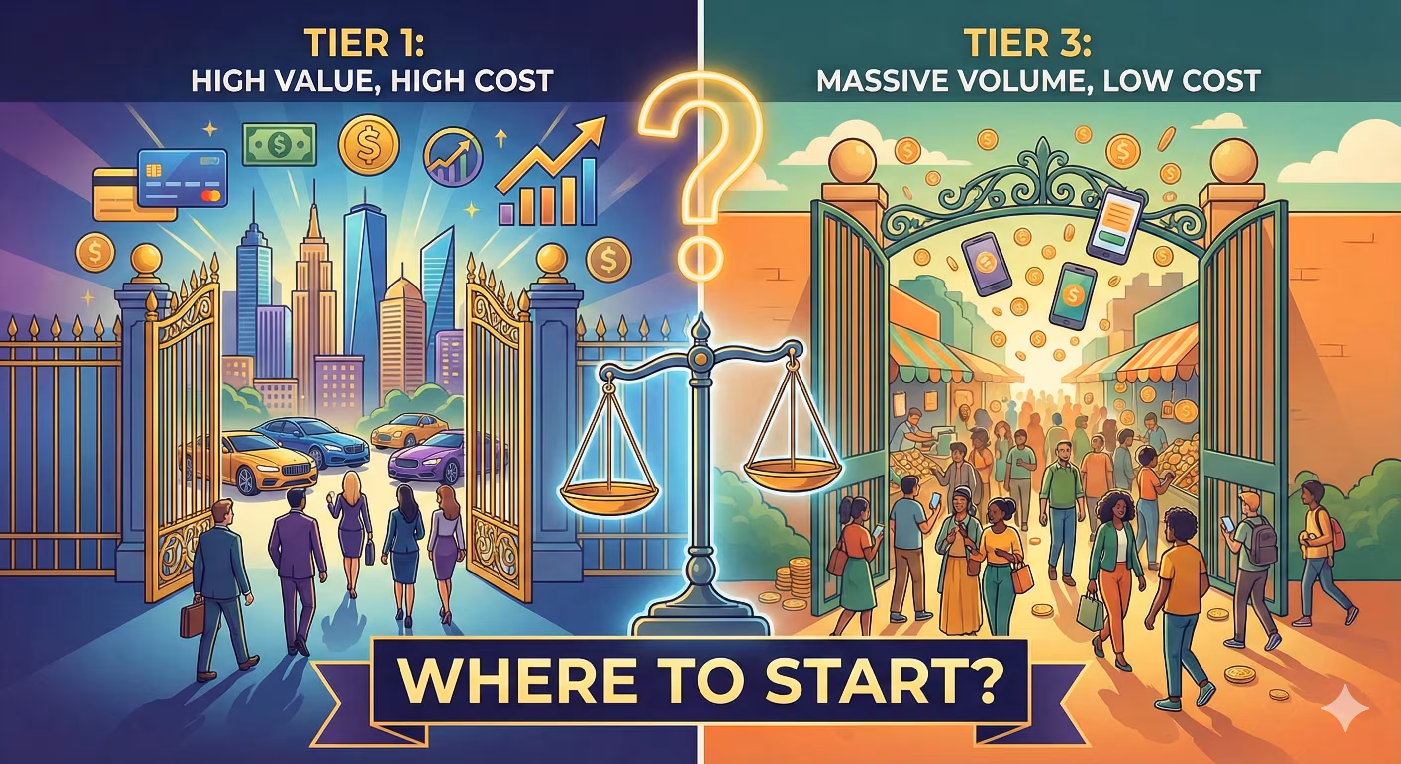 Tier 1 vs Tier 3 Traffic: Where to Start?