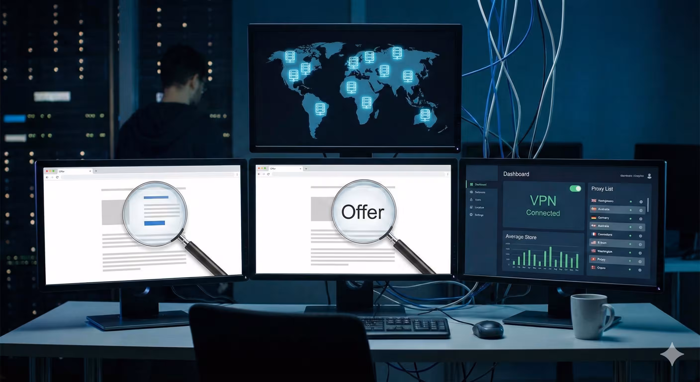 Using VPNs and Proxies to Test Offers