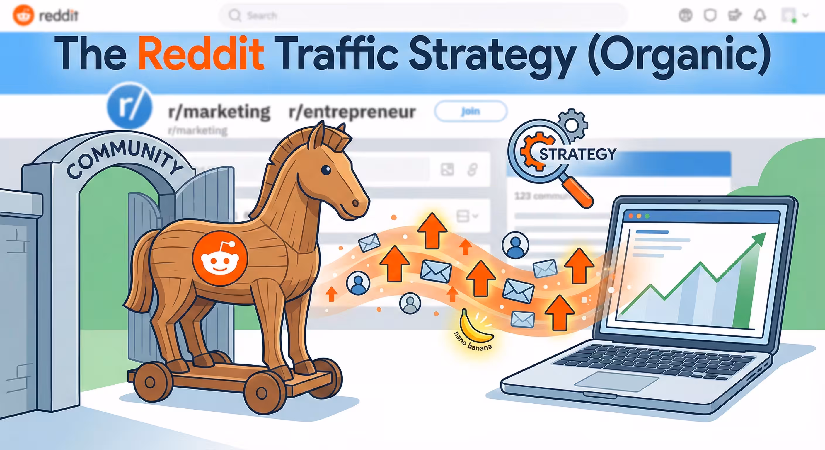 The Reddit Traffic Strategy: How to Drive Free Organic Traffic