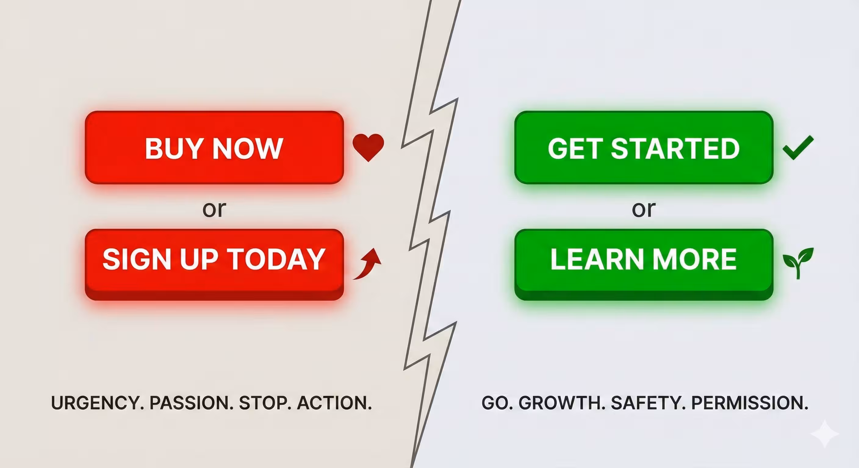 Red vs. Green: The Psychology of Call-to-Action (CTA) Buttons