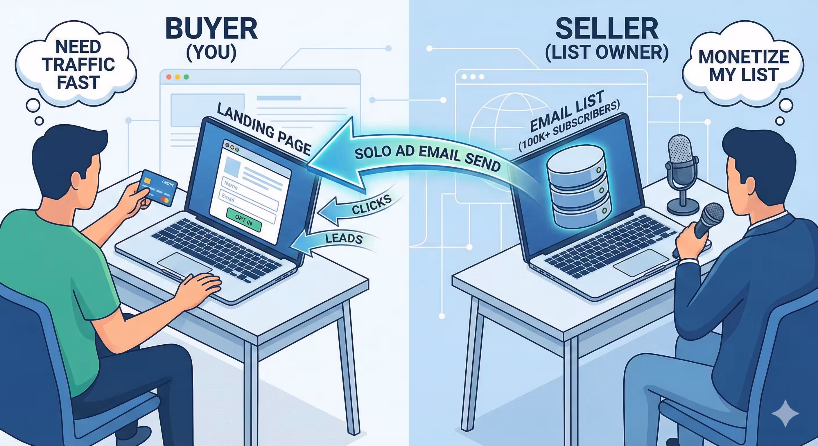 Solo Ads for Beginners: Buying Clicks from Other People's Lists