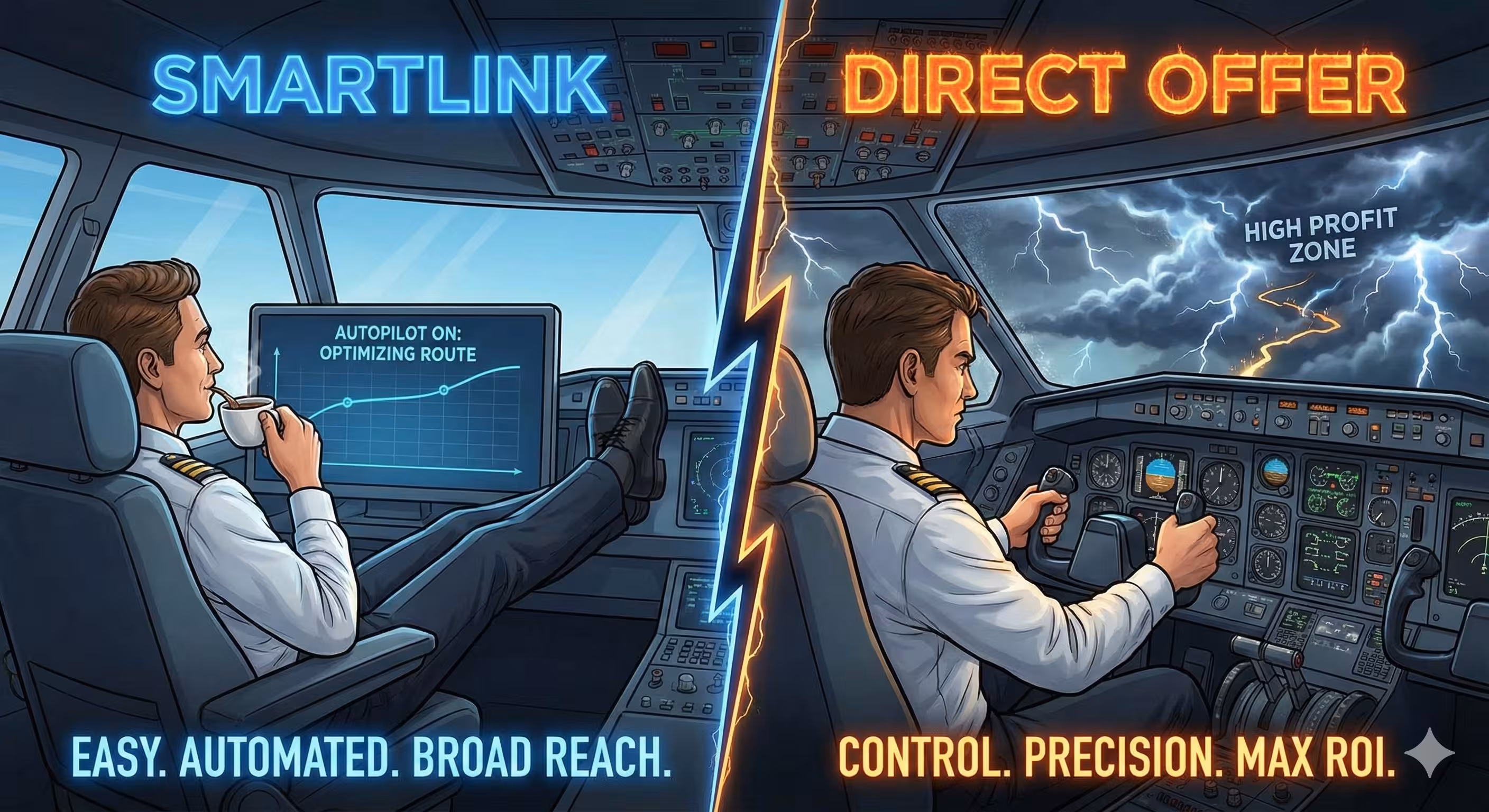 Smartlink vs. Direct Offer: When to Switch for Maximum ROI?