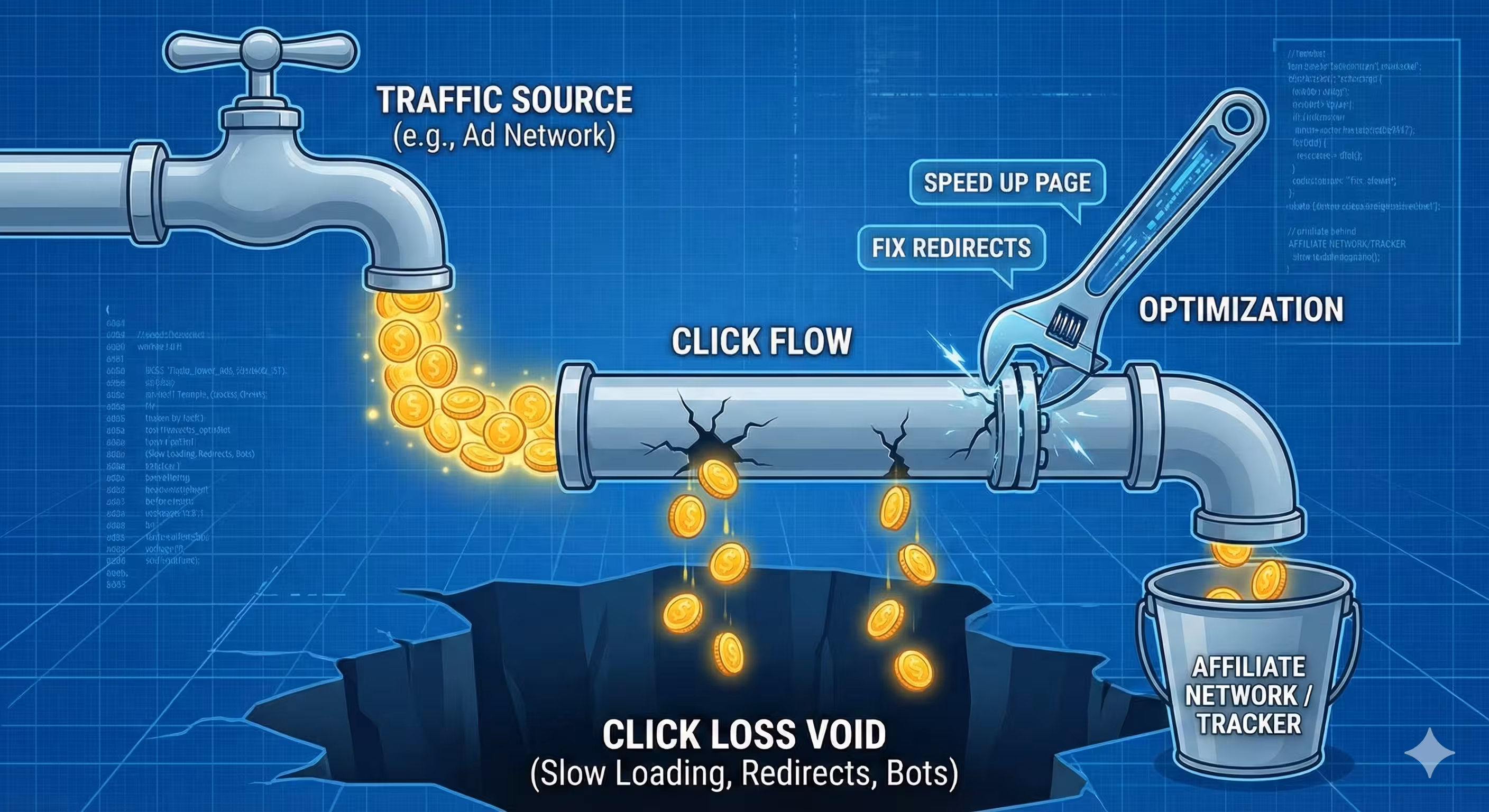 Losing Money? How to Fix 'Click Loss' Discrepancies (Traffic Source vs. Tracker)